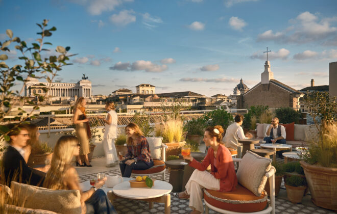 NOTOS rooftop bar Six Senses Rome