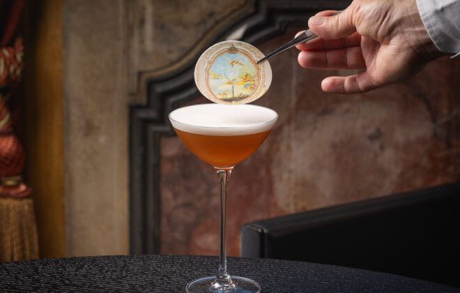 Signature cocktail di The Bar, Aman Venice